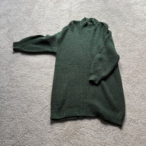 Old Navy Forest Green Women's Sweater Dress